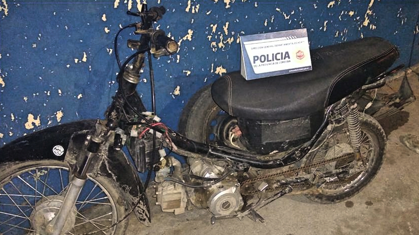 Durante el fin de semana, la Policía secuestró tres motos