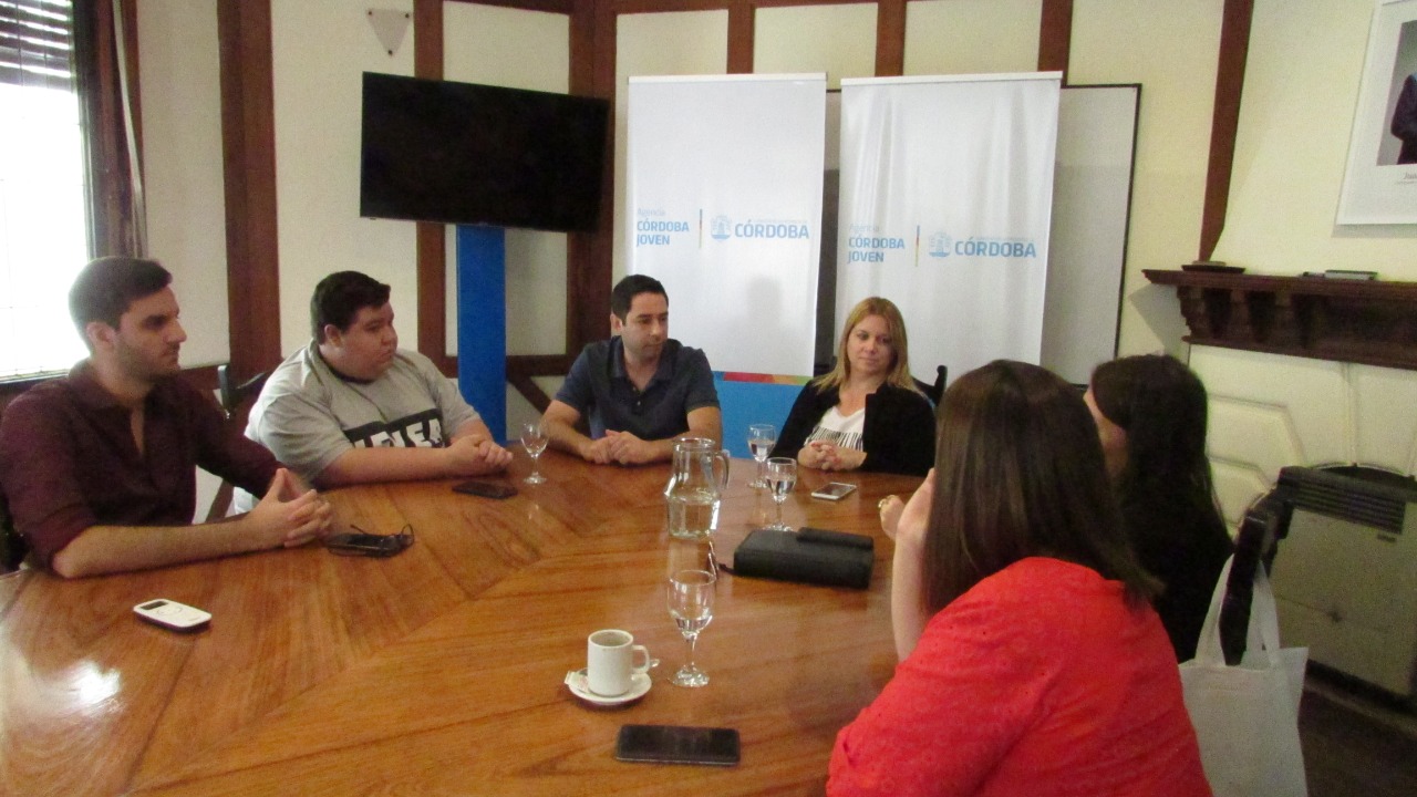 El coordinador del Consejo Municipal de la Juventud fue recibido por el presidente de la Agencia Córdoba Joven