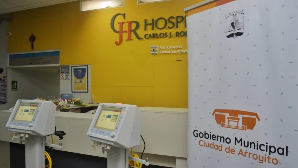 Pablo Maranzana donó tres respiradores al Hospital Municipal Carlos J. Rodríguez
