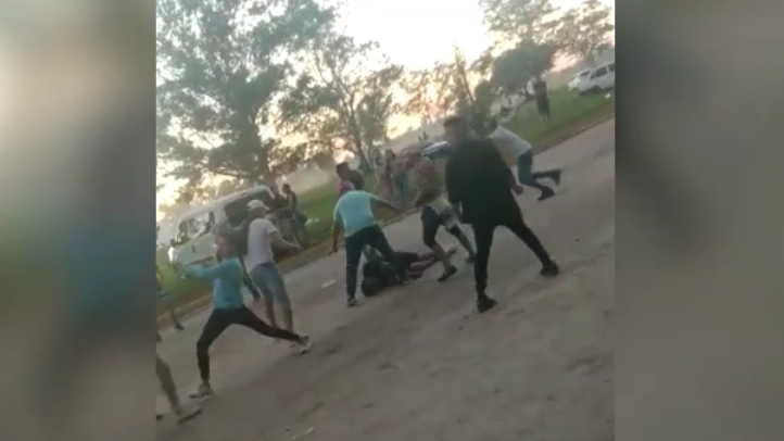El video viralizado de la pelea en el Balneario es del 7 de febrero
