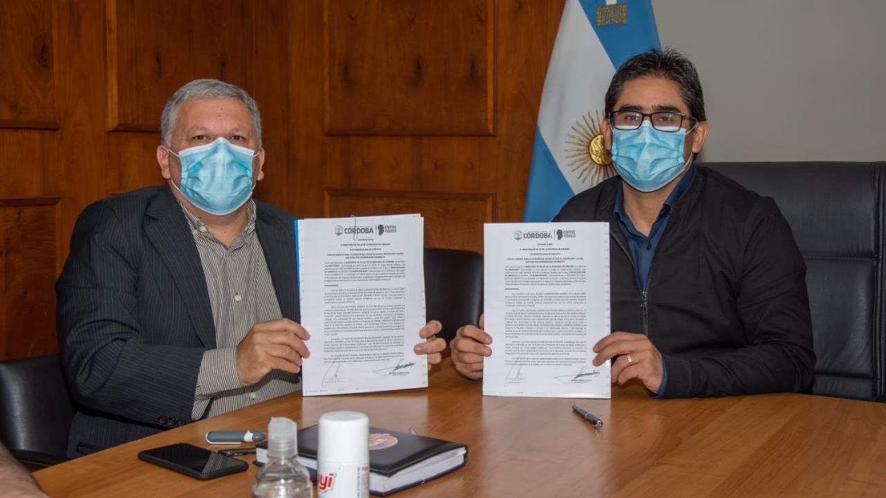 Benedetti gestionó oxígeno para las 36 habitaciones del Hospital Municipal Carlos J. Rodríguez
