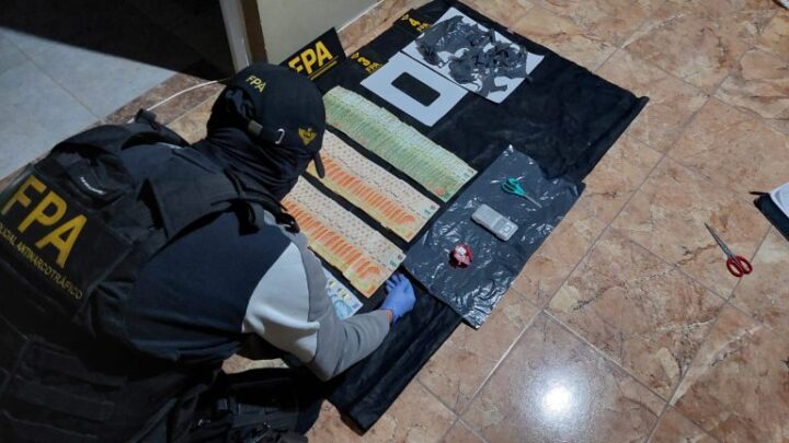Arroyito: FPA detuvo a un delivery de cocaína