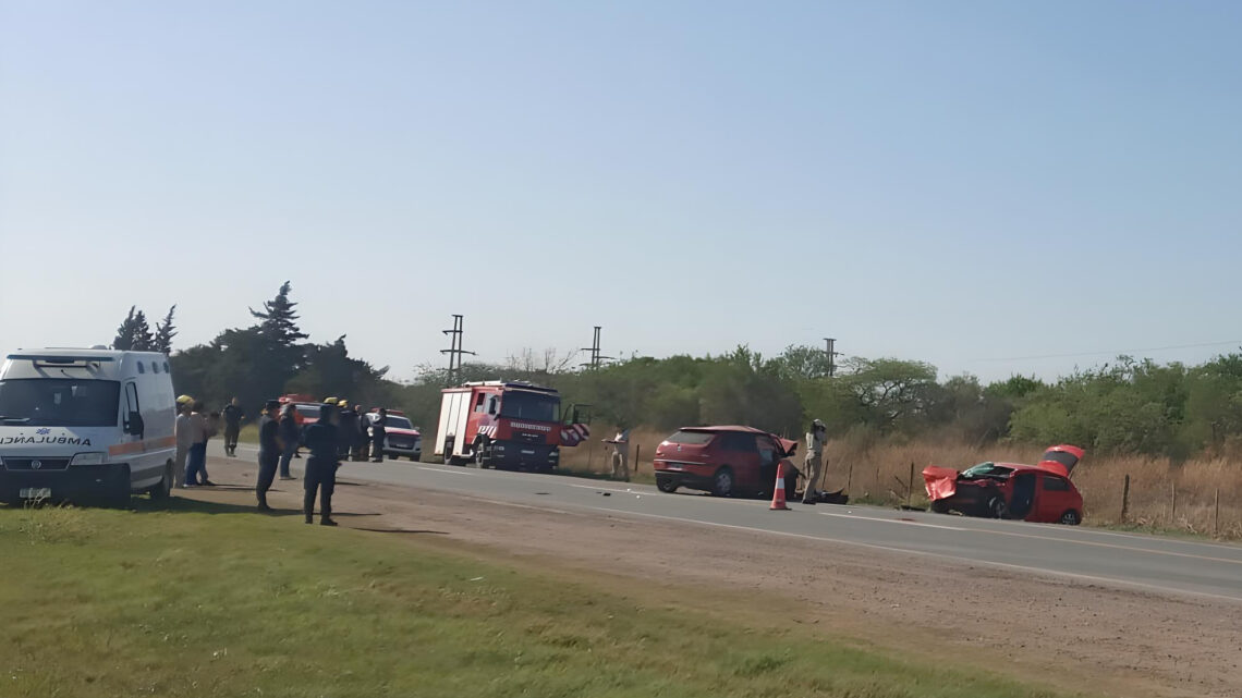 Tránsito: fallecieron el conductor y la acompañante de un auto que chocó con otro