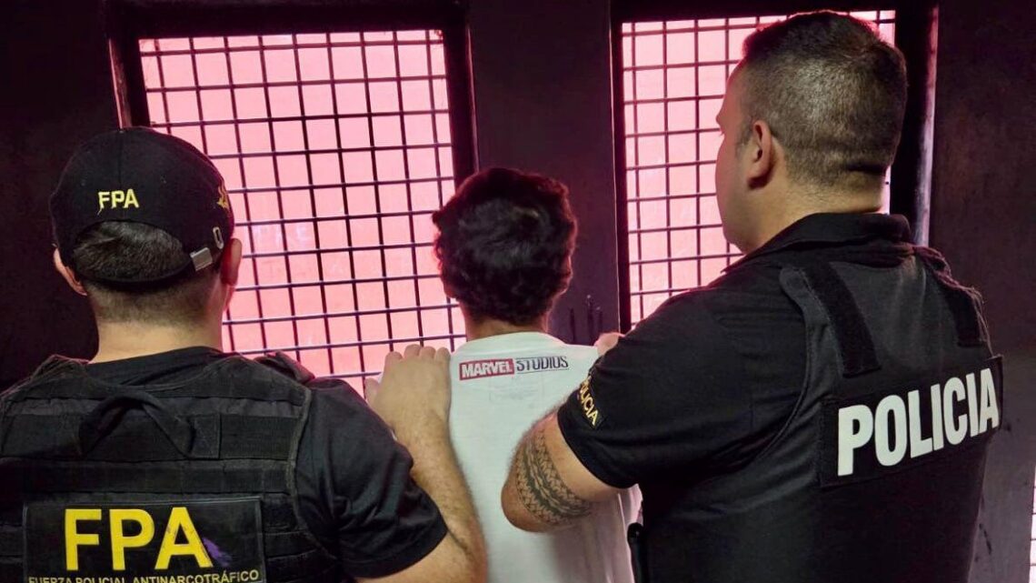 Arroyito: FPA detuvo a sujeto que formaba parte de una organización narcocriminal